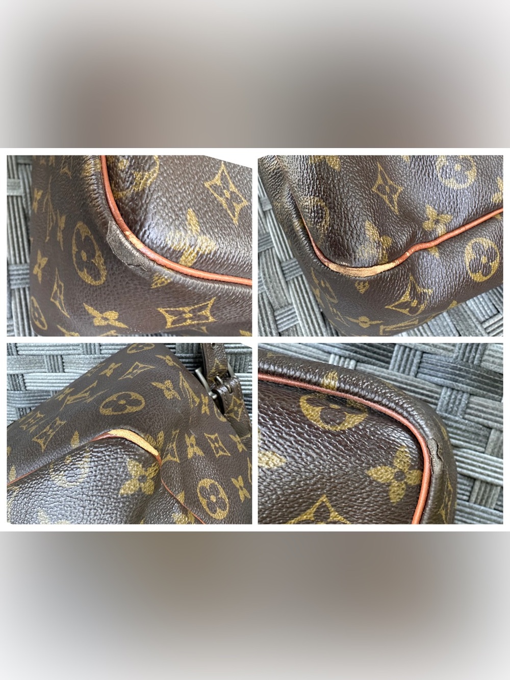 💎Vintage Louis Vuitton Monogram Marceau GM Messenger Crossbody Bag Unisex - Picture 11 of 16